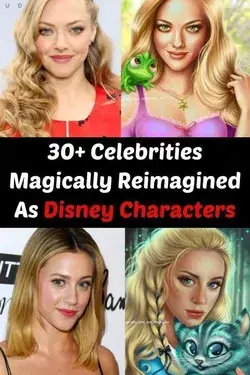 Celebrities Magically Reimagined As Disney Characters
