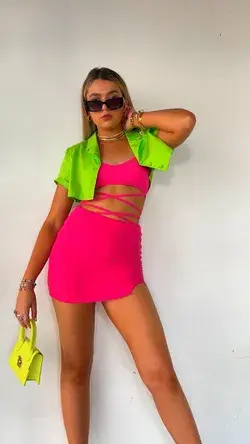Colorful outfit 💓💚💓