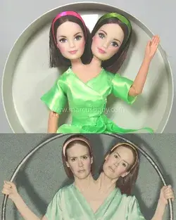 American Horror Story: Freak Show - Bette and Dot Tattler doll by Marcus Baby