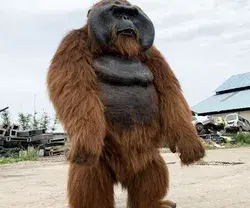 Realistic Orangutan Costume