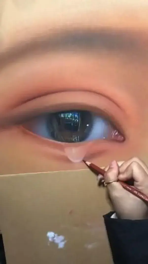 Realistic Eye Drawing.