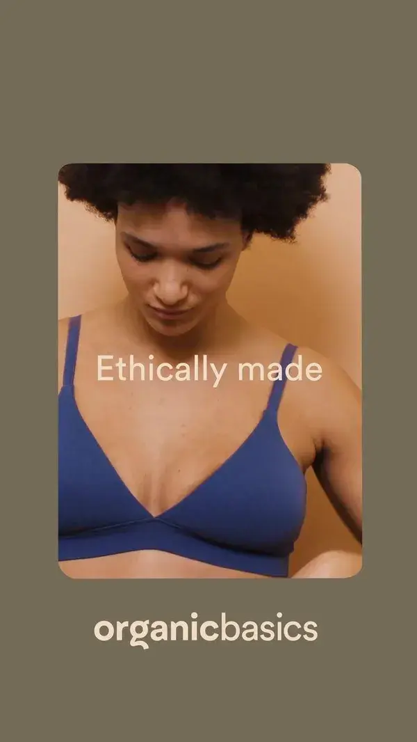 Organic Cotton Bra