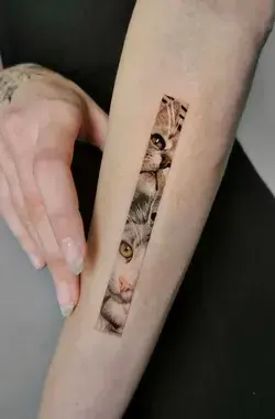 These Awesome Cat Tattoos Will Take Your Cat Obsession to The Next Level