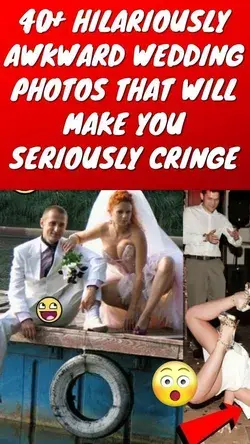 Hilariously Awkward Wedding Photos That Will Make Anyone Seriously Cringe