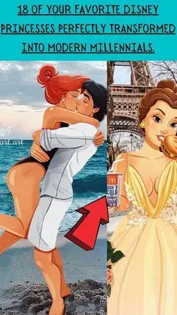 18 of Your Favorite Disney Princesses Perfectly Transformed Into Modern Millennials