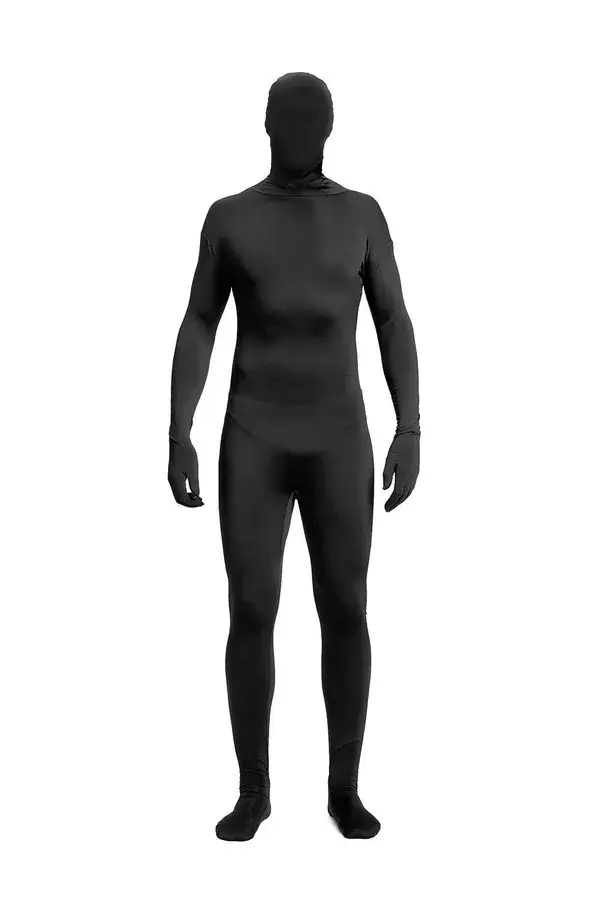 Full Bodysuit Unisex Spandex Stretch Adult Costume Zentai Disappearing Man Body Suit
