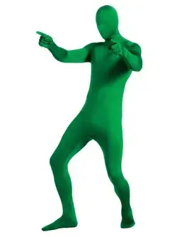 2nd Skin - Green Skin Suit - for Adults - 46