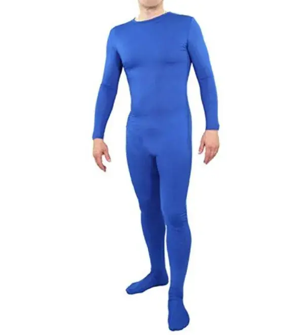 Black Spandex Zentai Full Body Skin-tight Jumpsuit Adults Suit Bodysuit Costume For Mens Unitard Lycra Dancewear