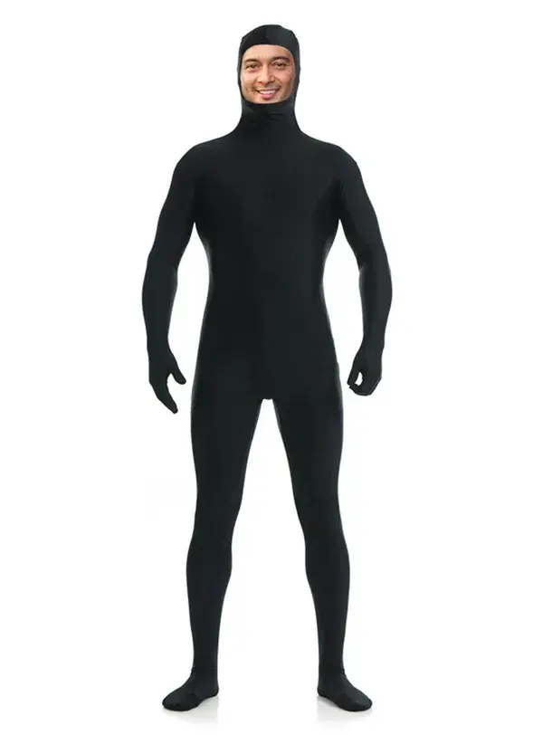 Men's Women's Polyester Spandex Full Body Costume Zentai Suit-Open Face