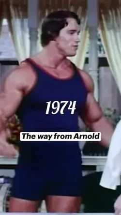 The way from Arnold Schwarzenegger