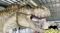 How To Color A Giant Animatronic T Rex Dinosaur