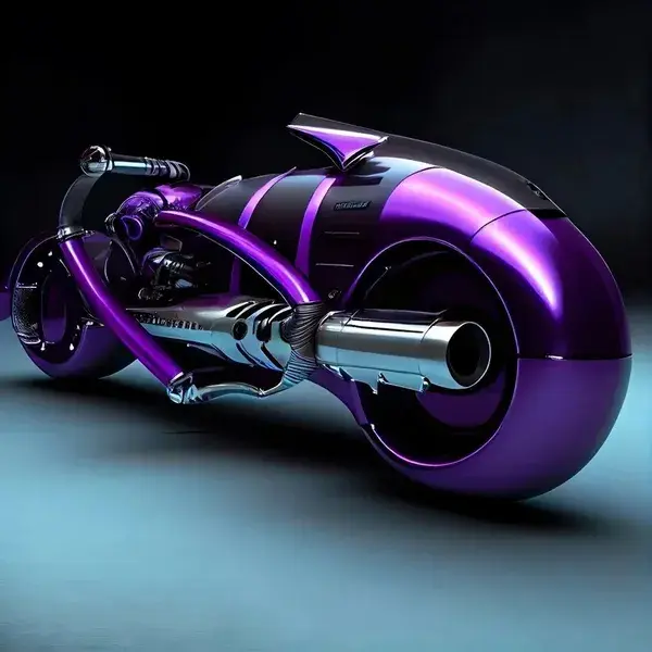 FUTURISTIC MOTORCYCLE