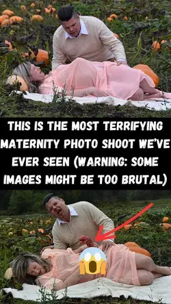 This Is The Most Terrifying Maternity Photo Shoot We’ve Ever Seen (WARNING