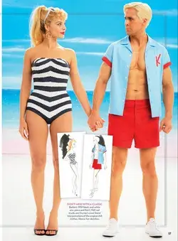 Margot Robbie and Ryan Gosling Barbie Movie people magazine
