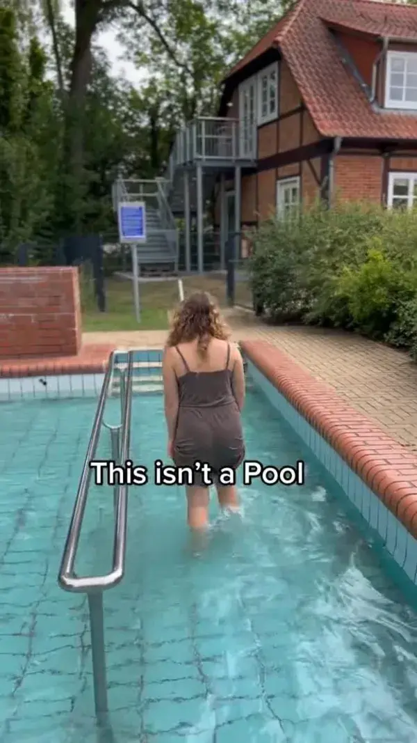 This Isn't a Pool... This is a Kneip-Becken. Germany Travel Tips. German Culture. Living in Germany.