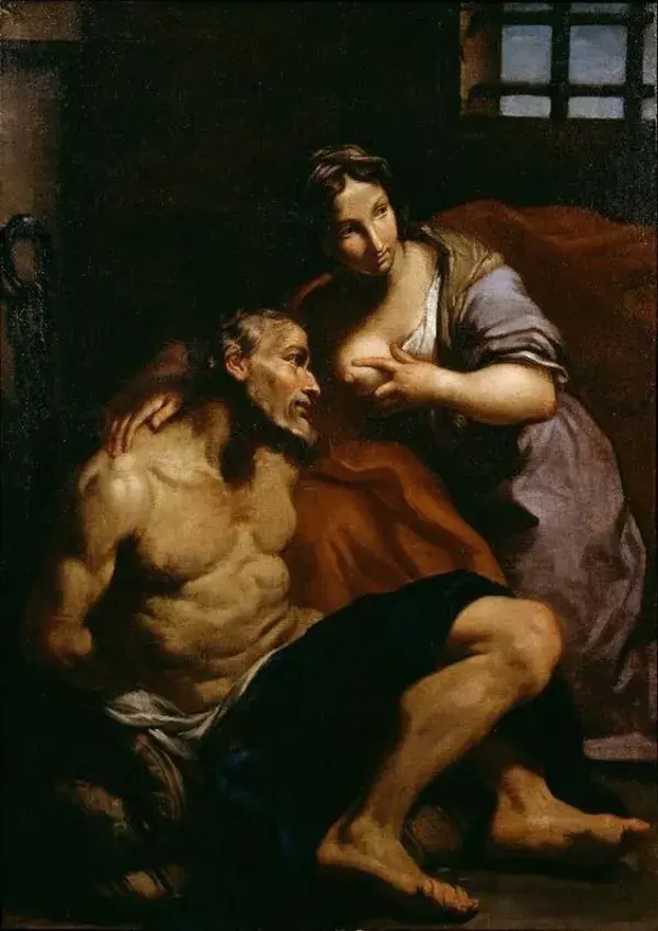 Roman Charity, Nicolas Regnier  