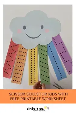 Free Scissor Skills for kids