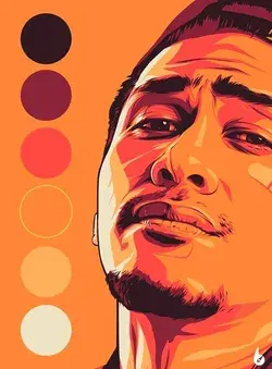 Vector art wpap painting oil art amazing