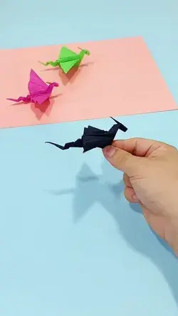 Paper Crafts  | Little Flying Dragon