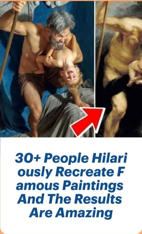 30+ People Hilariously Recreate Famous Paintings And The Results Are Amazing