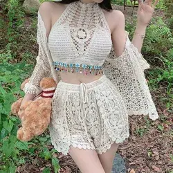 32 Stunning Crochet Summer Tops and Beachwear Ideas