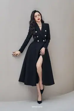 unique  tea length dress and new  beautiful design ideas