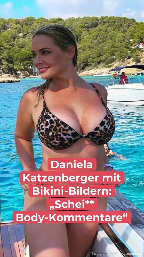 Daniela Katzenberger mit Bikini-Bildern: „Schei** Body-Kommentare“