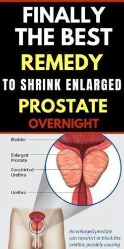Finally The Best Remedy To Shrink Enlarged Prostate Overnight - David Healthy Tips