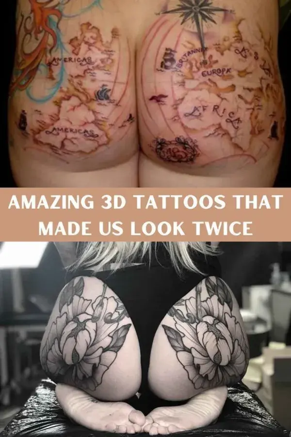 Amazing 3D Tattoos That Made Us Look Twice