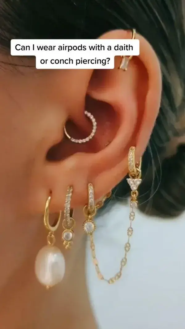 Can You Wear AirPods With A Daith Piercing? 🤔