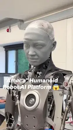 "Ameca" Humanoid Robot AI Platform 😱