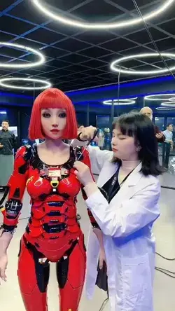 girl robot humanoid 😱