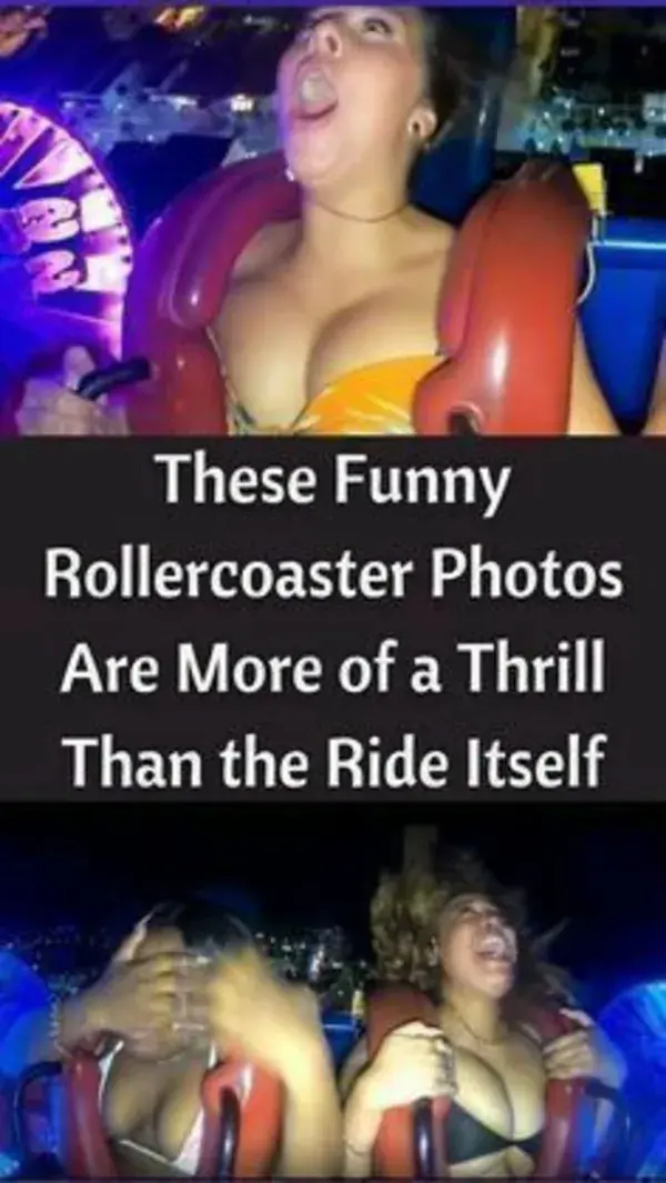 These Funny Rollercoaster Photos Are More of a Thrill Than the Ride Itself