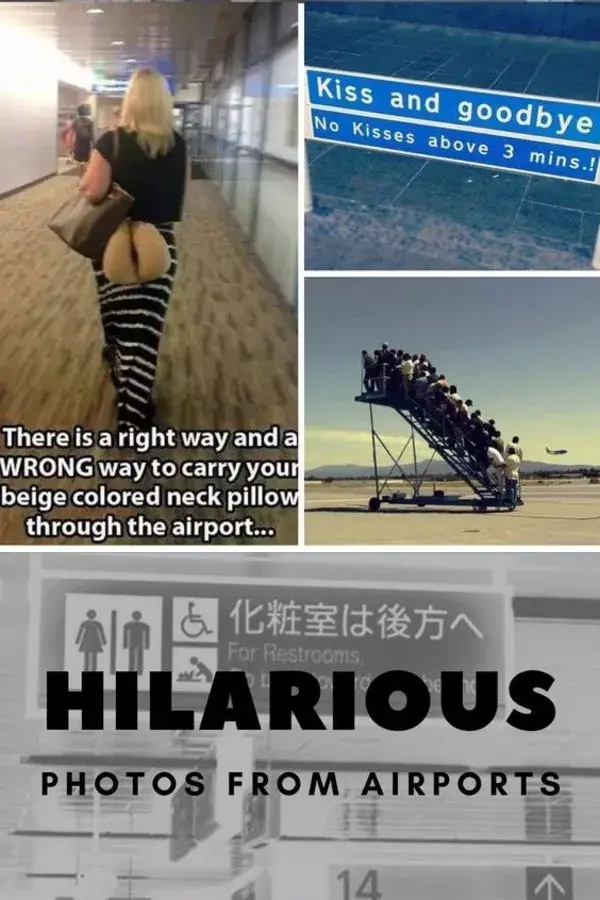 9+ Hilarious And Bizarre Sightings At The Airport