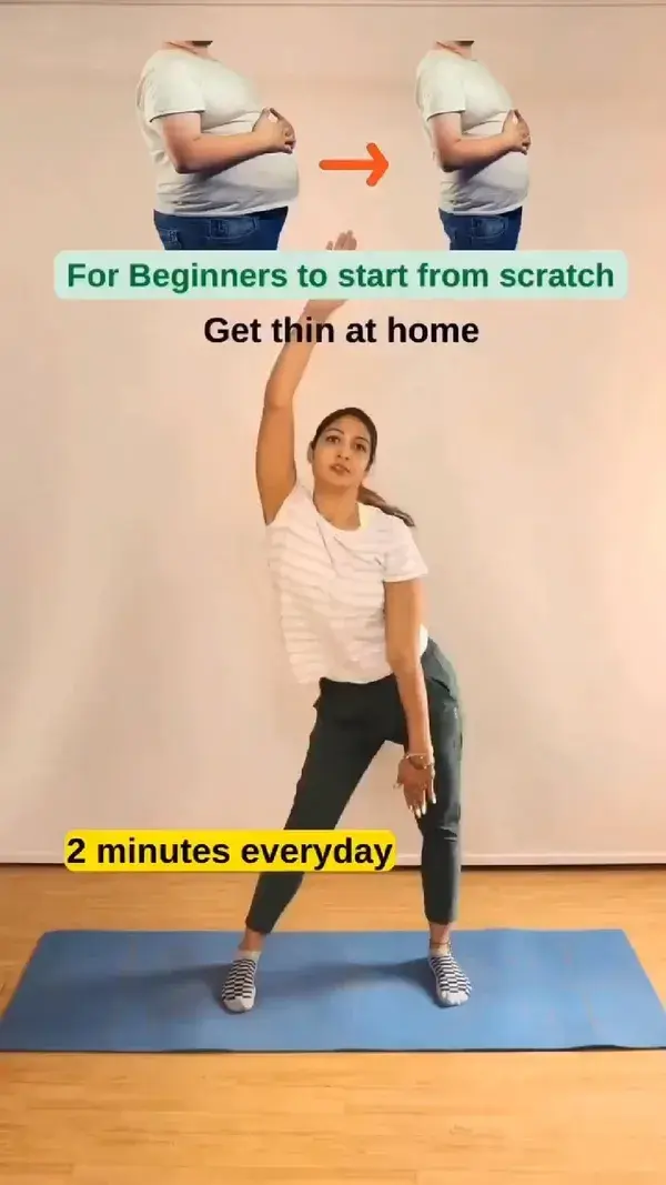 For beginners to start from scratch get thin At home