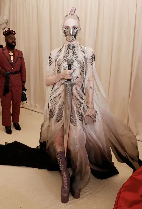 Grimes in Iris van Herpen