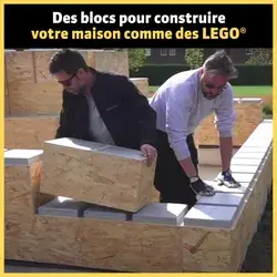 Gablok : des blocs pour construire votre maison comme des LEGO