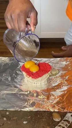 Egg yokes & matches experiment