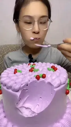 mukbang cake 🍰