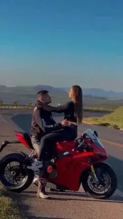 Biker Couple