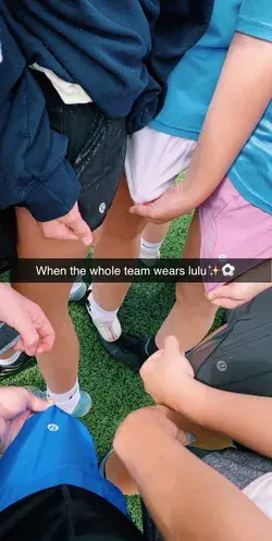 Soccer girls <3 lululemon 