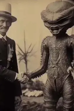 Reptoloide Aliens - Erstkontakt vor 150 Jahren