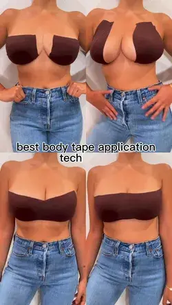 Body Tape Application Techniques