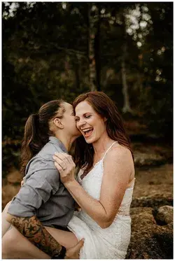 Kissing on Cliffs and Waterfall Frolics in This Epic Engagement Shoot - Love Inc. Mag