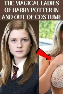 The Magical Ladies of Harry Potter in and out of Costume