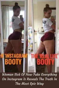 Woman Sick Of How Fake Everything On Instagram Is Reveals The Truth In The Most Epic Way