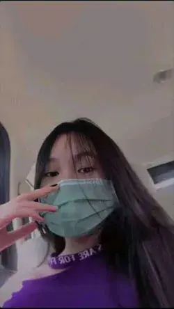 rpw girl with mask