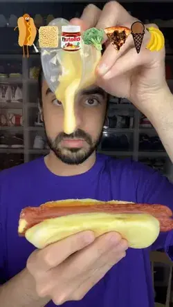 Food ASMR Eating a Hot Dog and other snacks! 🌭