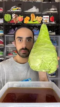 Food ASMR Eating a Cabbage and other snacks! 🥬