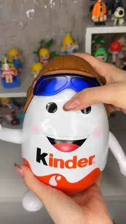 Unboxing huge Kinder Surprise | asmr